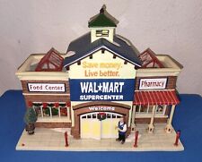 Walmart Supercenter Store Village Light Up House w/ Cord, By Holiday Time picture