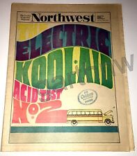 ELECTRIC KOOL-AID ACID TEST #2 MINT 1972 HIPPIE BUS PORTLAND SAN FRANCISCO picture