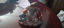 Vintage 1983 HOMCO  Masterpiece Porcelain The Fisherman picture