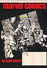 1989 MARVEL HEROES PROMO COMIC BAGS ⊱2 Bags ~ John Romita Sr. Art ⊱Rare ~ @LOOK@ picture