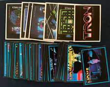 1982 Donruss Tron Movie Complete 66 Card Set 8 Stickers picture