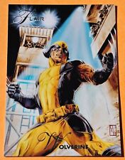 2015 Fleer Marvel Retro Wolverine 1994 Flair picture