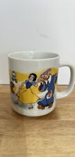 Vintage Snow White Mug Seven Dwarfs Disneyland Walt Disney Productions Japan picture