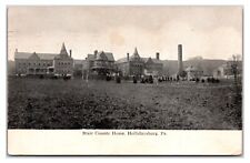 1910- Blair County Home - Hollidaysburg, Pennsylvania Postcard (Posted) *RPPC* picture