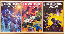 Transformers: Escape #2 (B) 3 (A) 4 (B) (2-4) IDW 2021 lot of 3 picture