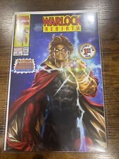 WARLOCK REBIRTH #1 * NM+ * SKAN SRISUWAN TRADE VARIANT A 1st APPEARANCE OF EVE picture