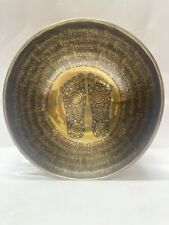 9 Inches Lord Buddha Feet And Mantra Singing Bowl-Handmade Bowl From Nepal-Yoga picture