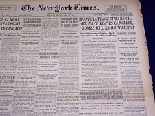 1937 MAY 31 NEW YORK TIMES - SPANISH ATTACK STIRS REICH - NT 2793 picture
