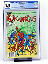 Thundercats #1 **NEWSSTAND**  CGC 9.8 White Pages Marvel 1985 picture