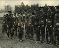 1925 Press Photo Reserve Officers Training Corps Inspection at Georgetown U picture