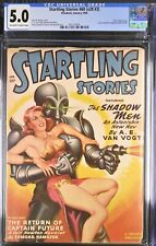 Startling Stories #60  CGC 5.0 January 1950 Iconic Robot Pulp Cover. OW/W Pages picture
