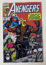 Avengers No. 331 Tetrarche Of Entropy Marvel Comics April 1991 picture