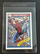 1990 MARVEL UNIVERSE SPIDER-MAN #29 IMPEL MINT CONDITION, GRADING POTENTIAL picture
