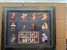 Disney Villains USPS Forever Stamps Framed NEW picture