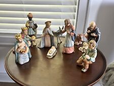 Collectible 1970’s Hummel Goebel 10 pc Nativity Christmas Set  #214 Germany picture