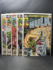INCREDIBLE HULK Lot #’s 243 244 245 246 247 MARVEL (B21-8) picture