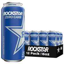 Rockstar Zero Carb Energy Drink 16oz Cans (Pack of 12) picture