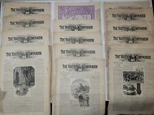 YC82 Lotof 43 Issues + 3 partial YOUTH'S COMPANION 1882 Christmas antique ads picture