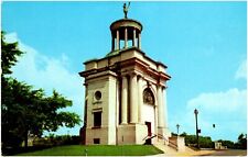 Butler County Soldiers Monument Hamilton Ohio Civil War Statue Chrome Postcard picture