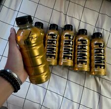 Gold PRIME Limited Edition NYC Bottle And Hat (6 Available, 1 Logan Paul Signed) picture