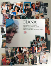 DIANA Princess of Wales 50 lovely stamps 36pp album + FREE Surprise Diana Stamps picture