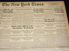 1921 JULY 21 NEW YORK TIMES - TELLS HOW PLAYERS MADE GAMBLERS LOSE - NT 8712 picture