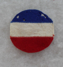 WWI GENERAL HQ WOOL PATCH SOME NIPS     BILL WISE'S PRIV. COLL. picture