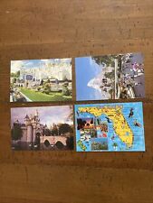 Vintage Disney Postcards  1980’s  4 Cards picture