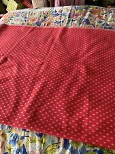 VTG Fabric Polyester Double Knit Spring Pink Small Dot 60
