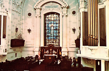 Vintage Postcard Maryland, US Naval Academy Chapel Interior, Annapolis, MD c1950 picture