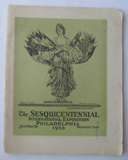 Philadelphia Sesquicentennial Program 1926 picture