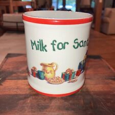 Vintage Pooh Milk Mug For Santa Christmas 1997, Made USA picture