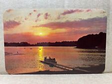 Round Lake Sister Lakes Michigan c1962 Chrome Postcard 683 picture