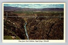Royal Gorge CO-Colorado, View From Point Sublime, Antique, Vintage Postcard picture