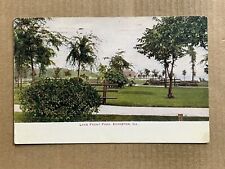 Postcard Evanston IL Illinois Lake Front Park Vintage V.O. Hammon PC picture