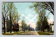 Cortland NY-New York, Scenic Residential Area Tompkins Street Vintage Postcard picture