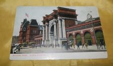 Vintage Undivided Back Postcard-Boston, Mass. North Railroad Station picture
