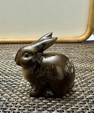 Vintage Goebel Hummel Brown Rabbit Bunny Porcelain Figurine CE 297 picture