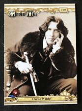 Author Oscar Wilde  2023 HISTORIC AUTOGRAPHS GILDED AGE card picture