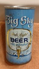 11oz BIG SKY Beer,  early fan tab beer can, Great Falls, Montana picture