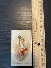 Antique Catholic Prayer Card Religious Collectible 1911 s Holy Card picture