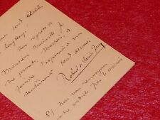 Letter Signed Autograph Robert Of Saint-Jean (Journalist) Ca 1929 Julien Green picture