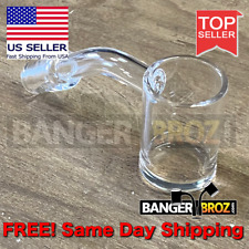 14mm Male 45 Degree 25mm wide Quartz XL Water Pipe Bong Rig Ships from USA picture