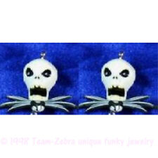 Funky MAD JACK SKELLINGTON EARRINGS Gothic Nightmare Before Christmas Jewelry -B picture