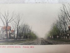 C 1905 Superior Ave Looking South Tomah WI Antique UDB Postcard picture