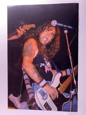 Iron Maiden Steve Harris Photo Vintage Used Press Promo Circa Early 1990s picture