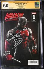 Daredevil Black Armor #1 Marvel Comics CGC SS 9.8 Signed & Sketch by Charlie Cox picture