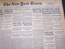 1928 JULY 7 NEW YORK TIMES - CITY GREETS MISS EARHART, GIRL FLIER - NT 5099 picture