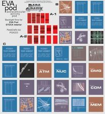 Paragrafix 223 1/8 2001 Space Odyssey: EVA Pod Display Screens Decal Set for MOE picture