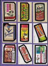 1974 Topps 5th 6th 7 Series Wacky Packs Packages Stickers You Pick Buy 2 @2.50ea picture